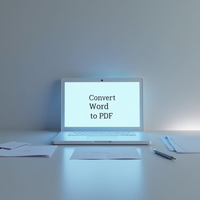 Convert WORD to PDF icon